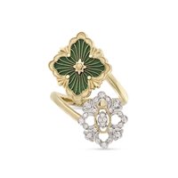 Anneau Buccellati Femme Opera Tulle in Or jaune Diamante 0.10 Ct JAURIN018034 - JAURIN018034